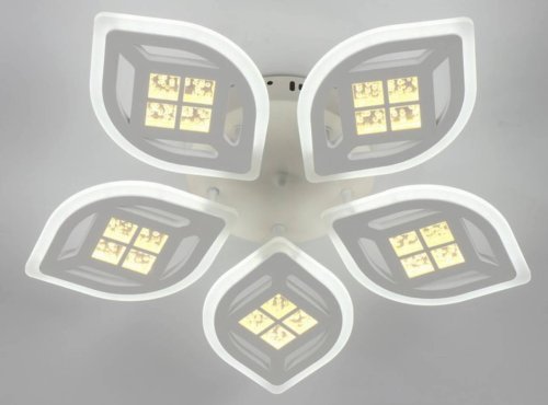Люстра светодиодная Sirius 09882/5 WT 150W LED с пультом+диммер