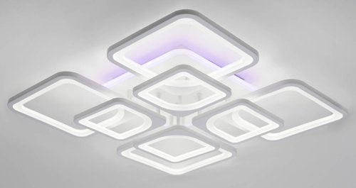 Люстра светодиодная Sirius 74093/4+4 TL WT 278W LED с пультом+диммер