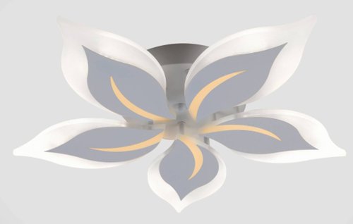 Люстра светодиодная Sirius 48693/5 WT 80W LED с пультом+диммер