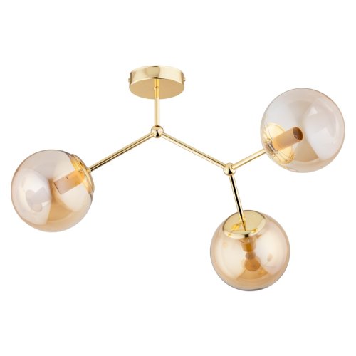 Люстра лофт ALFA GOLEM GOLD 62264