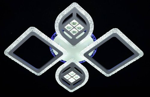 Люстра светодиодная Sirius 7223/2+2С WT 122W LED с пультом