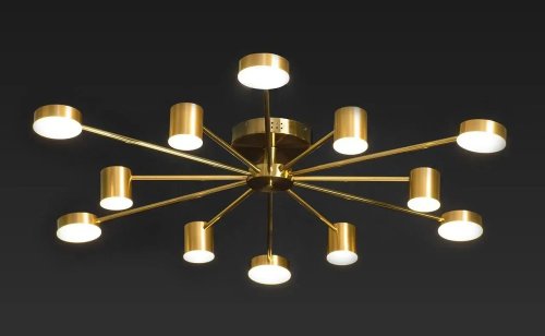 Люстра світлодіодна Sirius ST 0087/12 CP 144W LED 