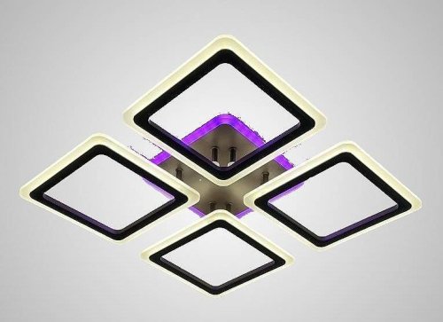 Люстра світлодіодна Sirius 1006/4H CF 122W LED з пультом+димер