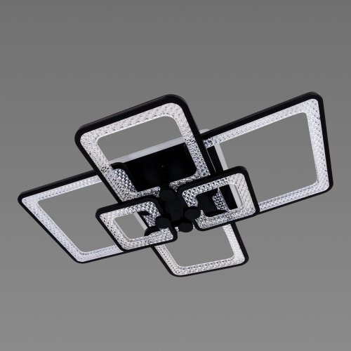 Люстра светодиодная Sirius S667/6H BK 120W LED с пультом+диммер