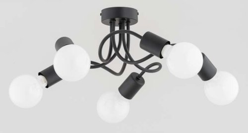 Люстра лофт ALFA NILL BLACK 63224