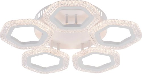 Люстра светодиодная Sirius 0948А/5 WT 60W LED с пультом+диммер