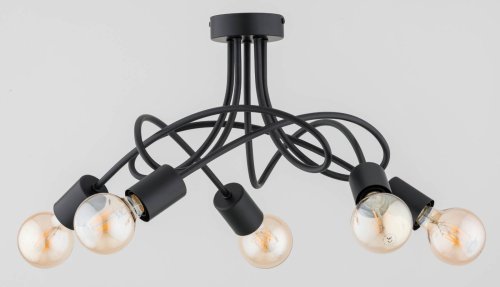 Люстра лофт ALFA ERGO PRO BLACK 63281