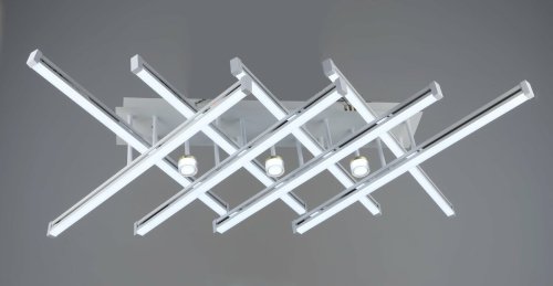 Люстра светодиодная Sirius S8031/8+3Н WT+GD 102W LED без пульта