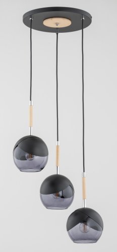 Люстра ALFA MILTONA BLACK SILVER 62419