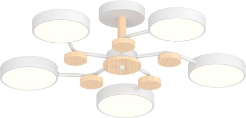 Люстра светодиодная Sirius 0133/5 WT 90W LED