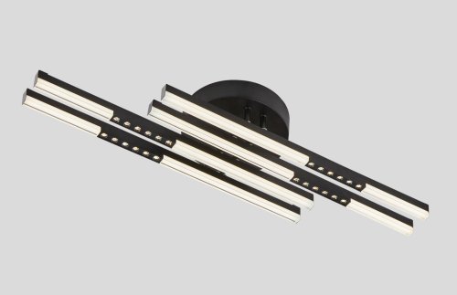 Люстра светодиодная Sirius 1409/4 BK 72W LED с пультом+диммер
