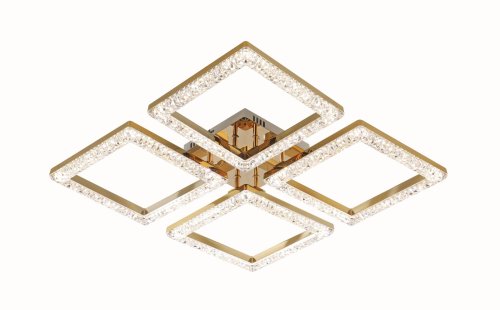 Люстра светодиодная Sirius 6812/4 FG 112W LED с пультом+диммер