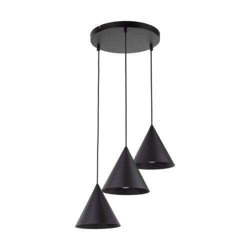 Люстра лофт TK Lighting CONO BLACK 10067