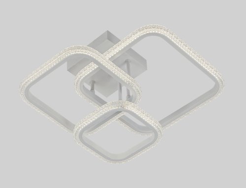 Люстра светодиодная Sirius 6009/1+1+1 WT 72W LED с пультом+диммер