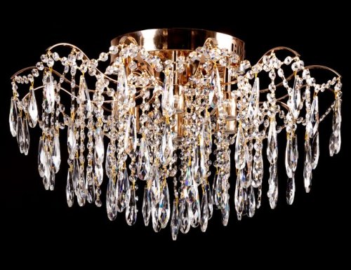 Люстра кришталева стельова Sirius ST 7261/6+6Н GD