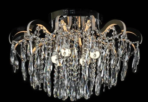 Люстра хрустальная потолочная Sirius ST 5261/3+8Н CR LED с пультом