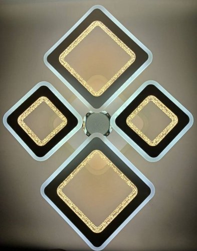 Люстра светодиодная Sirius S5721/4 WT 86W LED Phone APP+Bluetooth+RGB