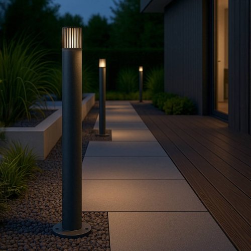 Светильник садово-парковый TK Lighting RIBO GRAY 16172 ІР54
