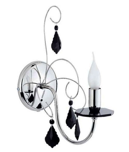 Светильник настенный (бра) ALFA Palmira black 13150