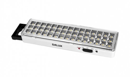 Світильник аварійний (акумуляторний) DELUX REL-401 (3.7V1,5Ah) 45 LED 3W
