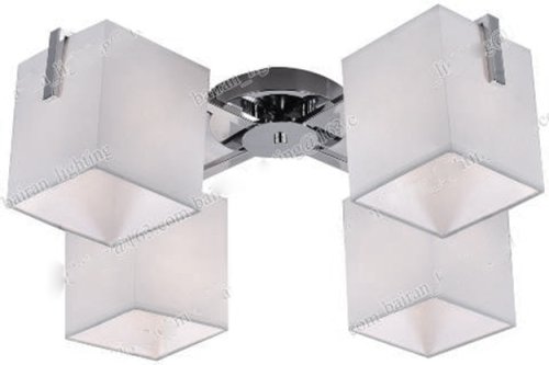 Люстра стельова з абажурами Sirius S6111/4H