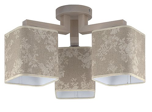Люстра стельова TK Lighting Pola Natur 543