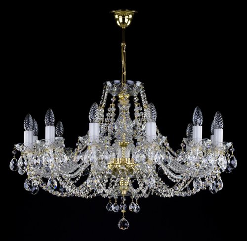 Люстра кришталева Art Glass Angelika XII Classic