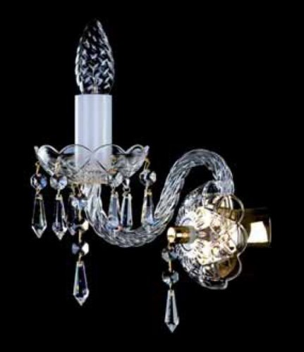 Світильник настінний(бра) Art Glass Mirka I. drops WL Crystal Exclusive
