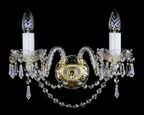 Світильник настінний(бра) Art Glass Mirka II drops Crystal Exclusive