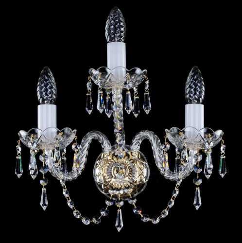 Світильник настінний(бра) Art Glass Mirka III.drops WL Crystal Exclusive