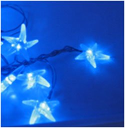 Гирлянда внутренняя светодиодная Delux Starfish 20LED 3.4m (бел/пр) IP20
