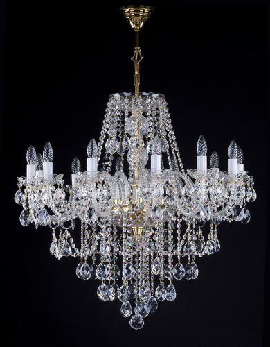Люстра кришталева Art Glass Bibiana XII Classic