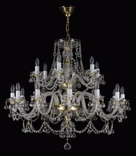 Люстра хрустальная Art Glass Andrea XVIII balls Сrystal Exclusive