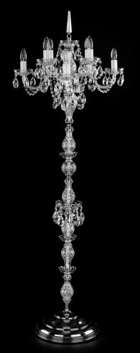 Торшер хрустальный Art Glass Debora FL nickel Crystal Exclusive