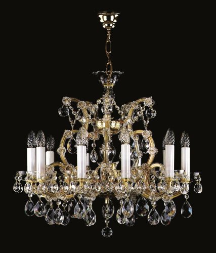 Люстра кришталева Art Glass Maria Terezia 13 Classic