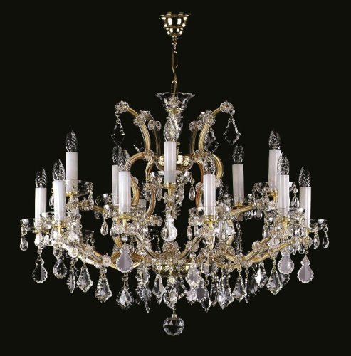 Люстра кришталева Art Glass Maria Terezia 14 Pe Classic