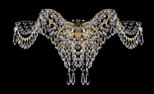 Світильник настінний(бра) кришталевий Art Glass Sotira WL Crystal Exclusive