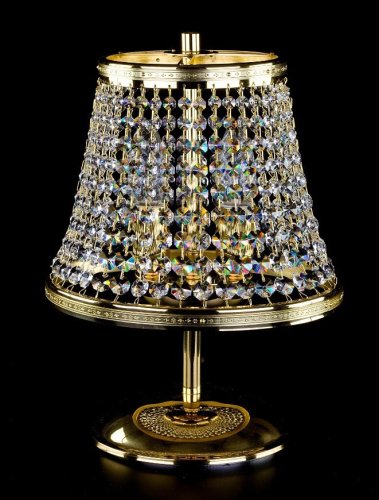 Настольная лампа хрустальная Art Glass Klotylda II Crystal Exclusive