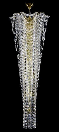 Люстра хрустальная Art Glass Melanie dia. 550x1500 Crystal Exclusive