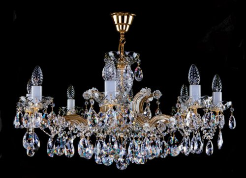 Люстра кришталева Art Glass Maria Terezia 29 Зrystal Exclusive