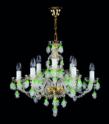 Люстра хрустальная Art Glass Gizela IX white