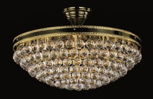 Люстра потолочная хрустальная Art Glass Leila II. Crystal Exclusive