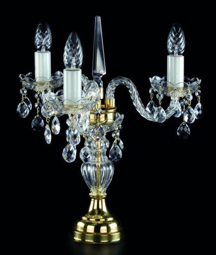 Настольная лампа хрустальная Art Glass Marketa III. vachtle TL Classic