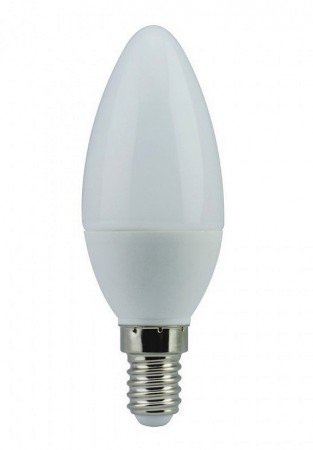 Светодиодная лед лампа(LED) ULTRALIGHT LED C37-5W-N E14