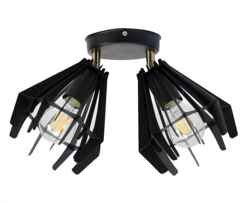 Світильник стельовий Atmolight Stels W165-2 BlackPearl
