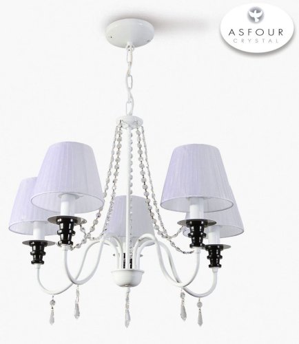 Люстра с абажурами N&B Light Беатрис Сrystal 20555