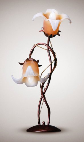 Настільна лампа флористика N&B Light Марія 5212