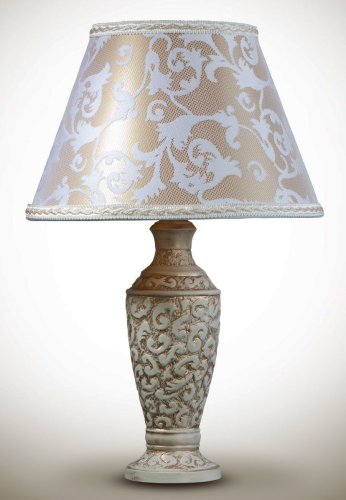 Настольная лампа с абажуром N&B Light Барокко 14400/2  Настольная лампа с абажуром N&B Light Барокко 14400/2