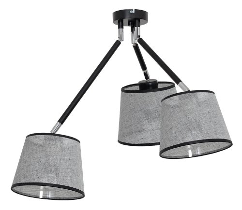 Люстра сучасна LUMINEX Asta black 8268