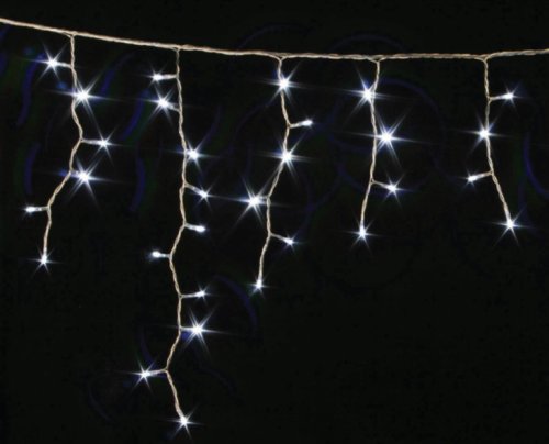Гірлянда світлодіодна Delux Icicle 90LED 2x0.5м (фиол/чор)